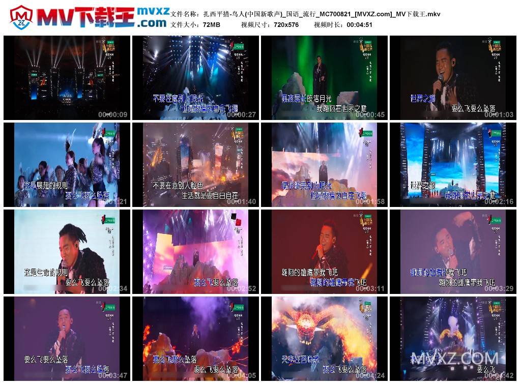 扎西平措-鸟人(中国新歌声)_国语_流行_MC700821